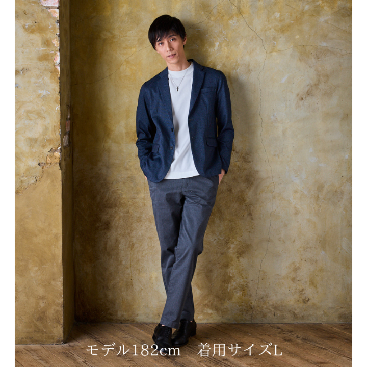 ジャケットのインナーに◎【大人のドレスTシャツ】スマートフィット