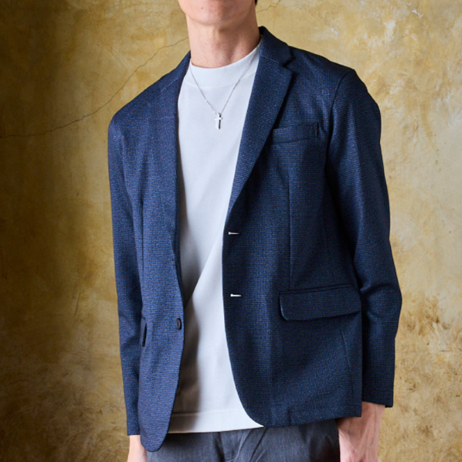 ジャケットのインナーに◎【大人のドレスTシャツ】スマートフィット