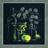 RIOLIS���������ƥå��ɽ����å� No.1240 "Still Life with Martini" (�ޥƥ����ˤ���ʪ��) �ڳ�������/Ǽ��30��60�����١�