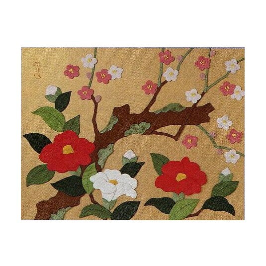 東芸押し絵キット K8944 【吉祥の花】 (6号) 押絵キット 【取り寄せ