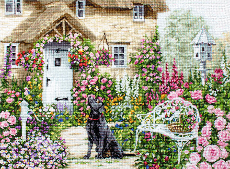 クロスステッチ完成品Together in my Fathers garden Luca-S クロスステッチ刺繍キット B2377 