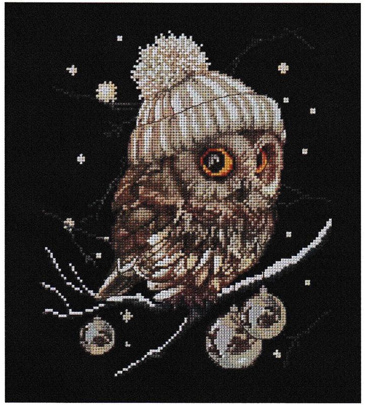 【専用】TOKUKO 1er VOL　チュニック　フクロウ　ライオン　刺繍 Thea Gouverneur クロスステッチ刺繍キット No.743 