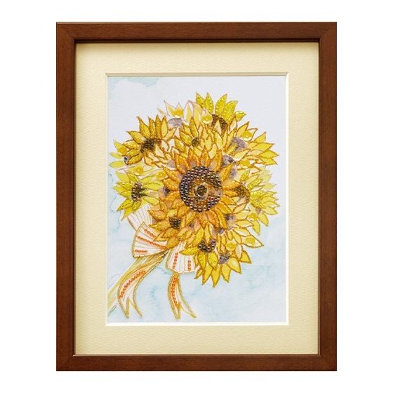 ミユキ ビーズデコールキット 「ヒマワリ (8月)」 BHD-137 PART XX