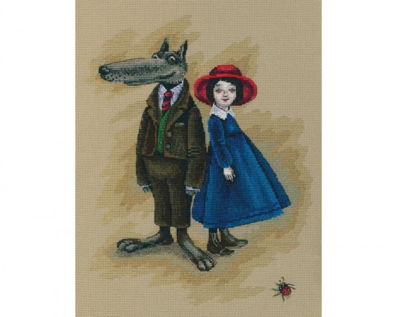 RTO クロスステッチ刺繍キット M831 "Fascinating World of Theatre" (赤ずきんちゃん) 【海外取り寄せ