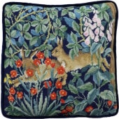 Bothy Threads ���ڥ��ȥ꡼�ɽ����å� "Greenery Hares Tapestry" TAC16 (�ФΤ����� ���å������35cm��) �ܥ�������å� �ڳ�������/Ǽ��40��80�����١� William Morris �����ꥢ�ࡦ��ꥹ