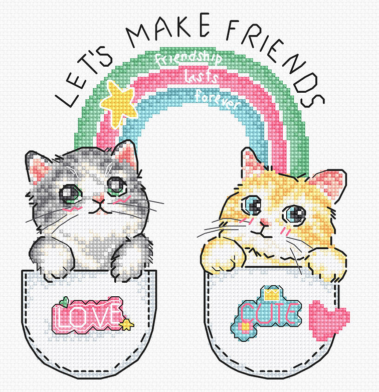 LETISTITCH クロスステッチ刺繍キット L8043 