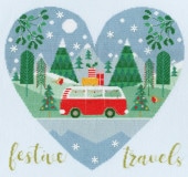 Bothy Threads ƥåɽå "Festive Travels - Wild at Heart" XHY6 ܥå ڳ/Ǽ4080١