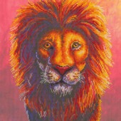 Bothy Threads ƥåɽå "The King" XRF4 (饤 The Menagerie) ܥå ڳ/Ǽ4080١