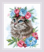 RIOLISƥåɽå No.2088 "Cat in Flowers" (ͥȲ ǭ) ڳ/Ǽ3060١