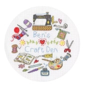 Bothy Threads ���������ƥå��ɽ����å� "My Craft Den" XHS12 �ܥ�������å� �ڳ�������/Ǽ��40��80�����١�