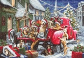 Luca-S ƥåɽå B2414 "Puppies Christmas" (Υꥹޥ) ڳ/Ǽ4080١