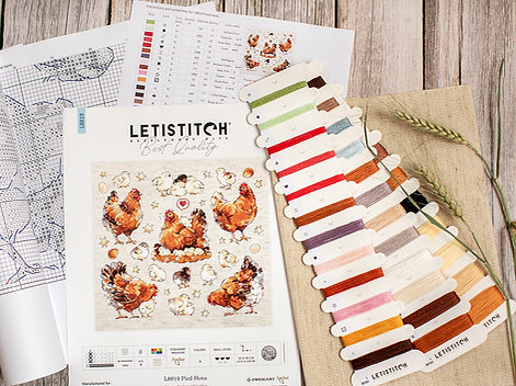 LETISTITCH クロスステッチ刺繍キット L8819 