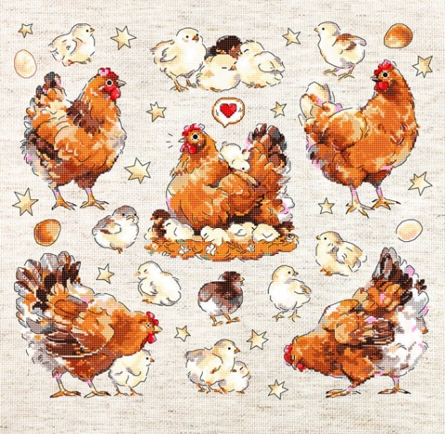 LETISTITCH クロスステッチ刺繍キット L8819 