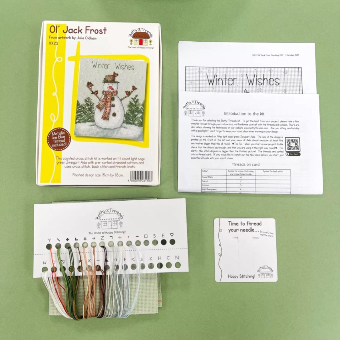 Bothy Threads クロスステッチ刺繍キット 