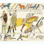 Bothy Threads ���������ƥå��ɽ����å� "Bayeux Tapestry - The Demise Of King Harold" XBT5 �ܥ�������å� �ڳ�������/Ǽ��40��80�����١�