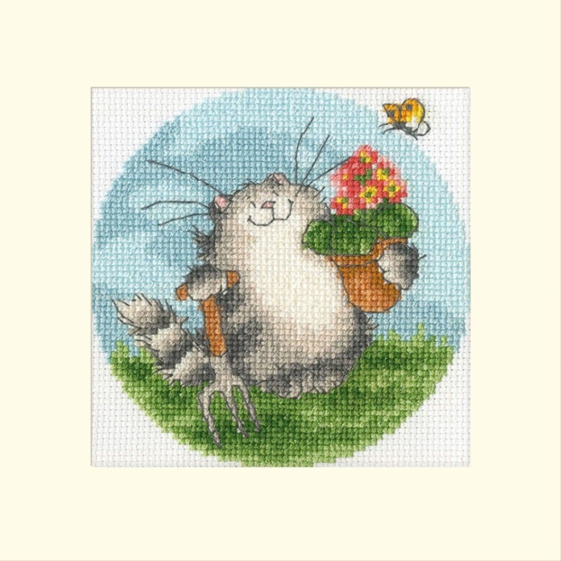 Bothy Threads クロスステッチ刺繍キット "Greeting Card Seeds Of Love" XGC46