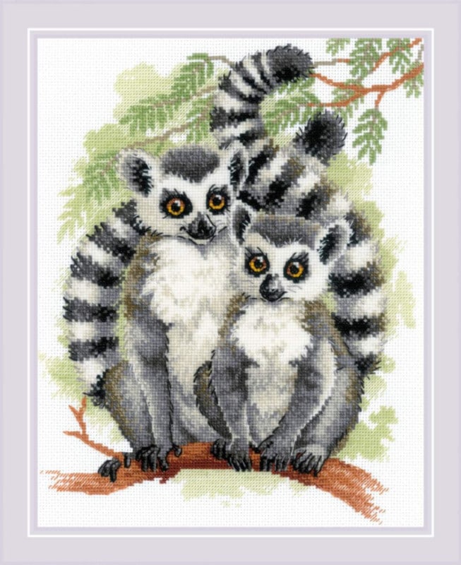 RIOLIS���������ƥå��ɽ����å� No.2196 "Lemurs" (���ĥͥ��� ��ࡼ��) �ڳ�������/Ǽ��30��60�����١�