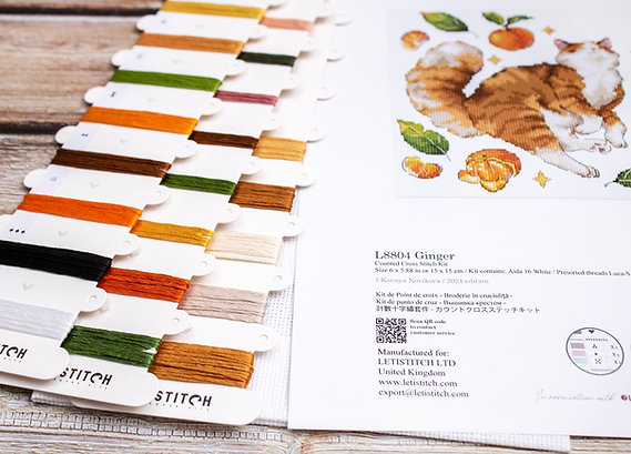 LETISTITCH クロスステッチ刺繍キット L8804 