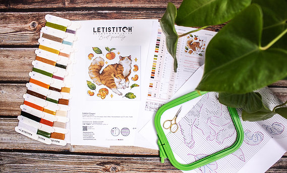 LETISTITCH クロスステッチ刺繍キット L8804 