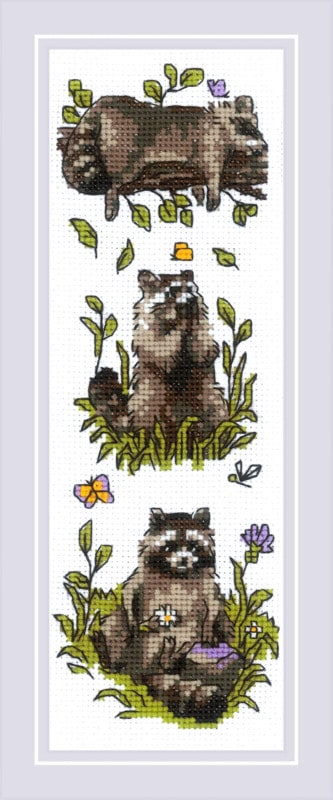 RIOLIS���������ƥå��ɽ����å� No.2223 "Three Raccoons" (��ɤ�Υ��饤����) �ڳ�������/Ǽ��30��60�����١�