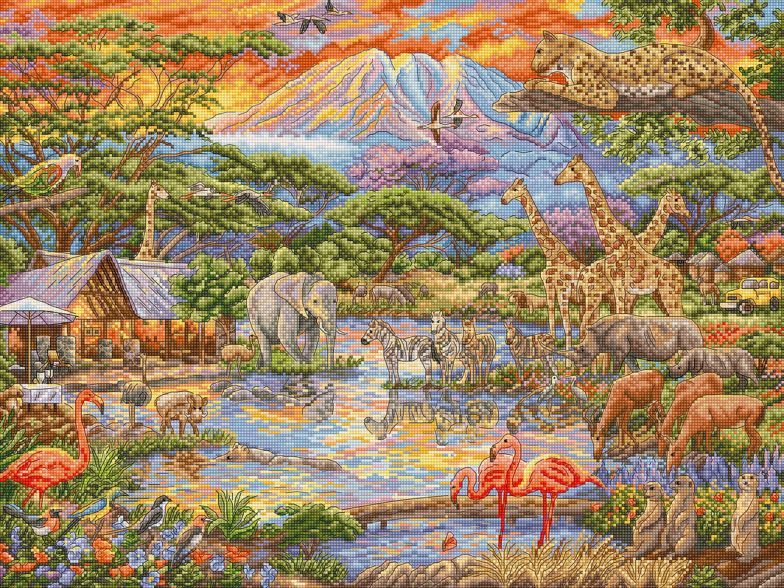 LETISTITCH ���������ƥå��ɽ����å� L9941 "Wild Africa" (�磻��ɡ����եꥫ) �ڳ�������/Ǽ��45��90�����١�