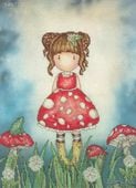 Bothy Threads ���������ƥå��ɽ����å� "Little Mushroom" XG52 �ܥ�������å� �ڳ�������/Ǽ��40��80�����١�