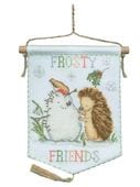Bothy Threads ���������ƥå��ɽ����å� "Frosty Friends" XKG21 (�ե����ƥ������ե��) �ܥ�������å� �ڳ�������/Ǽ��40��80�����١�