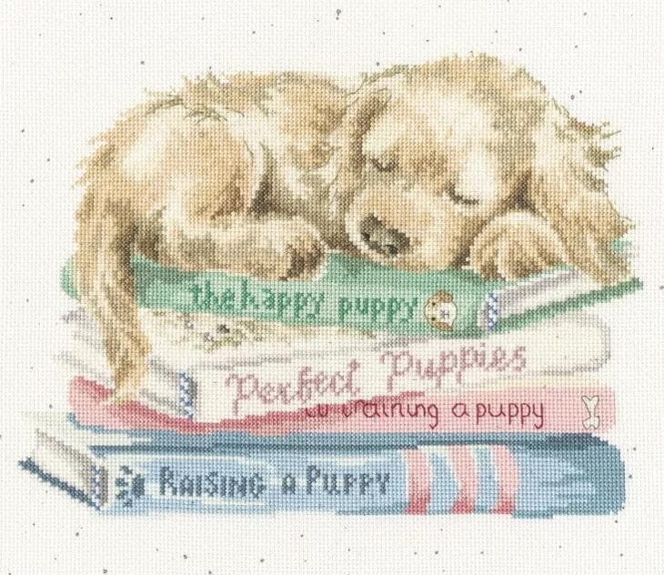 Bothy Threads ���������ƥå��ɽ����å� "A Pup's Life" (��) XHD153 �ܥ�������å� �ڳ�������/Ǽ��40��80�����١�