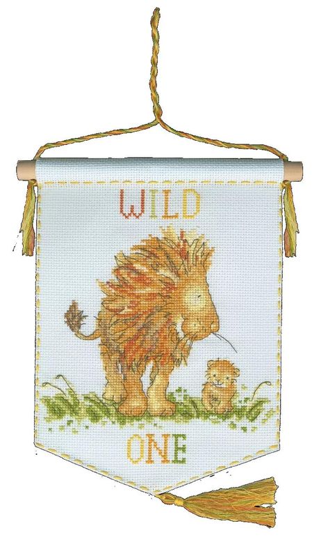 Bothy Threads ���������ƥå��ɽ����å� "Wild One" XKG23 (�磻��ɡ����) �ܥ�������å� �ڳ�������/Ǽ��40��80�����١�