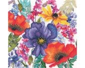 RTO ���������ƥå��ɽ����å� M1041 "Flowers of happiness" �ڳ�������/�̾�Ǽ��40��80�����١�