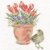 Bothy Threads ���������ƥå��ɽ����å� "The Meadow Pipit" XHD156 �ܥ�������å� �ڳ�������/Ǽ��40��80�����١�