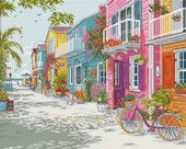 LETISTITCH ���������ƥå��ɽ����å� L9963 "Seaside Harmony" (���������ɡ��ϡ���ˡ�) �ڳ�������/Ǽ��45��90�����١�
