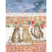 Bothy Threads ���������ƥå��ɽ����å� "Snow Is Glistening" XHD158 �ܥ�������å� �ڳ�������/Ǽ��40��80�����١�