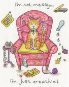 Bothy Threads ���������ƥå��ɽ����å� "Crafty Cat" XCD2 �ܥ�������å� �ڳ�������/Ǽ��40��80�����١�