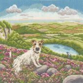 Bothy Threads ���������ƥå��ɽ����å� "One Vet And His Dog" XLP25 �ܥ�������å� �ڳ�������/Ǽ��40��80�����١�