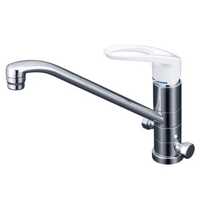 キッチン水栓 一般地用 KVK製（KVK）KM5041 給水専用・給湯専用 分岐付