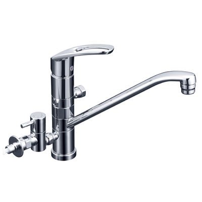 キッチン水栓 一般地用 KVK製（KVK）KM5041CTTU2 給水専用・給湯専用