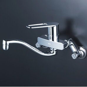 キッチン水栓　一般地用　 KVK製（KVK）MSK110KERUT　シングルレバー式混合栓
