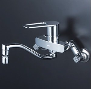 キッチン水栓　一般地用　 KVK製（KVK）MSK110KRHUT　シングルレバー式混合栓