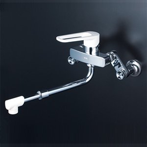 キッチン水栓　一般地用　 KVK製（KVK）MSK110KRJRS　シングルレバー式混合栓