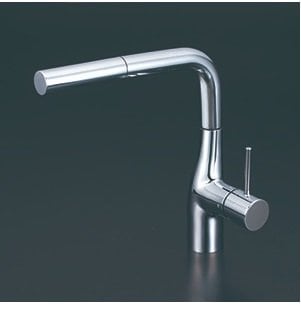 キッチン水栓　KVK KM6161ZECHS キッチン水栓 寒冷地用 KVK製（KVK）KM6161ZECHS シングル混合栓