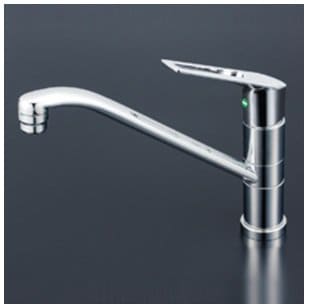 キッチン水栓　寒冷地用　 KVK製（KVK）KM5051ZTR2EC　シングル混合栓   200㎜パイプ付