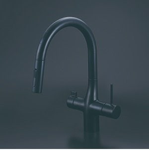 浄水器　一般地用　 KVK製（KVK）KM6091DSCECM5　ビルトイン浄水器用シングルシャワー付混合栓（センサー）浄水カートリッジセット付