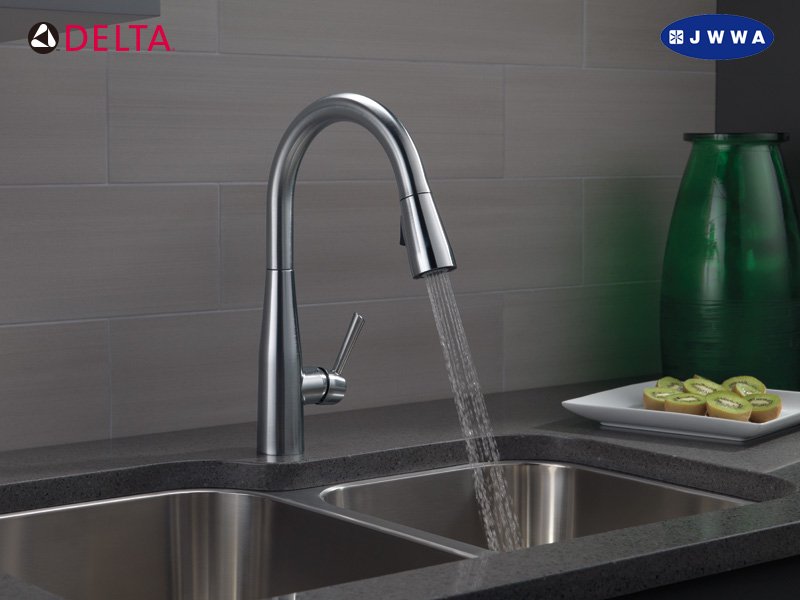 キッチン水栓 デルタ製(DELTA) 9113-DST デルタキッチン水栓 エッサ