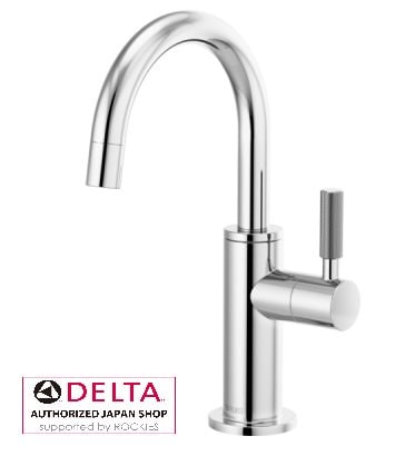 浄水器 デルタ製(DELTA) 61343LF-C-PC リッツェ 浄水器用単水栓 マットブラック