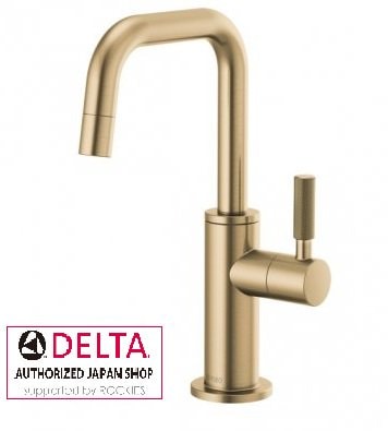 浄水器 デルタ製(DELTA) 61353LF-C-GL リッツェ 浄水器用単水栓 ラックスゴールド