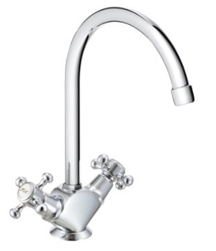 キッチン水栓　寒冷地用　 グローエ製（GROHE）JP257904　２ハンドルキッチン混合栓（クロスハンドル）