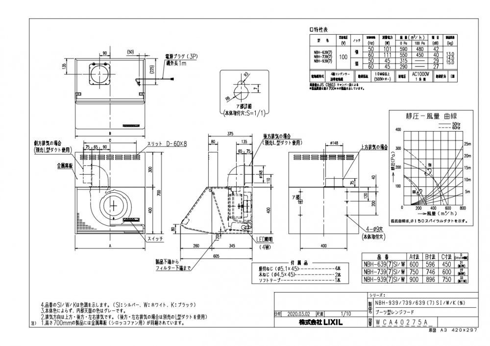 レンジフード 富士工業　　NBH-739SI　未使用！ nbh-7387k.jpg