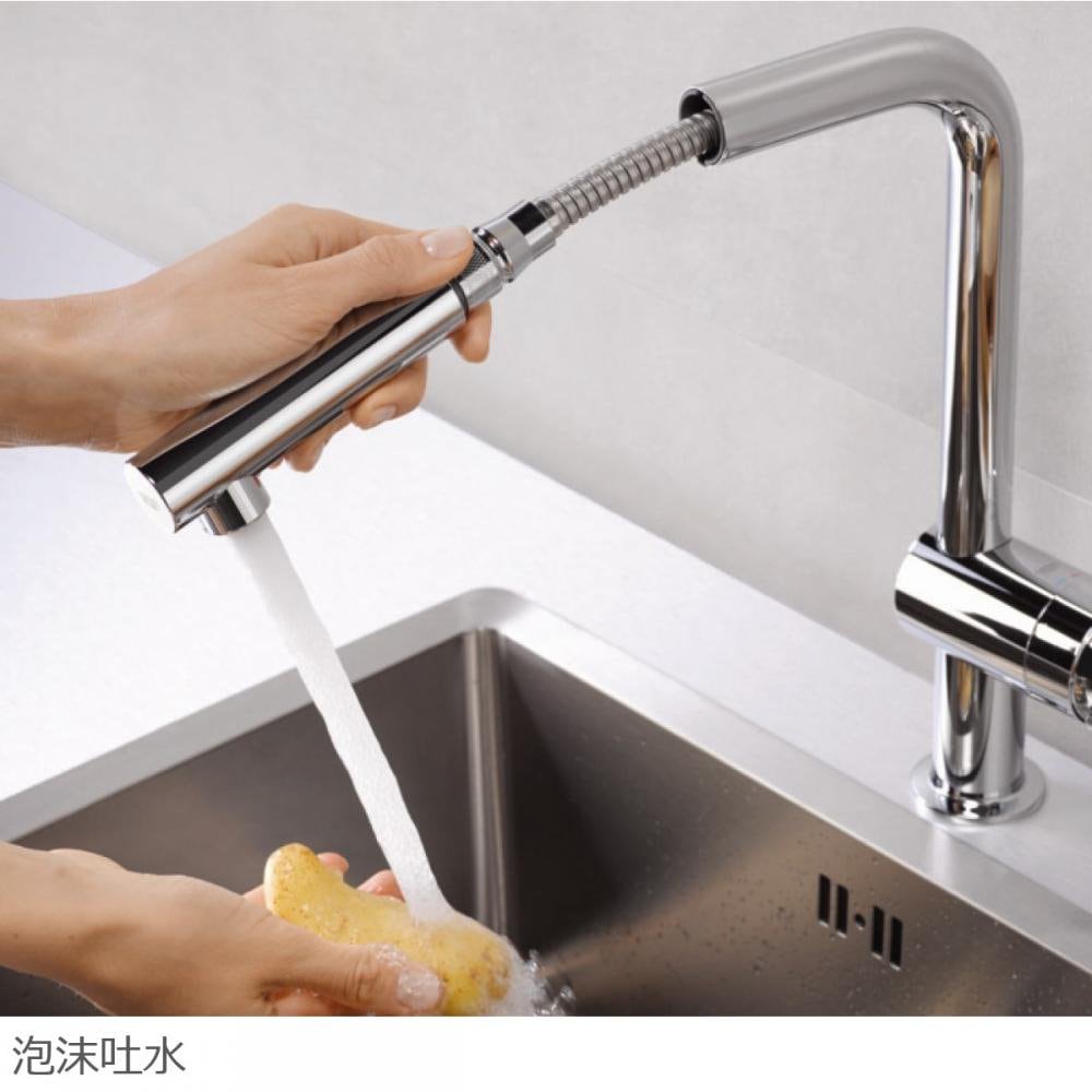 ハンスグローエ GROHE キッチン 混合水栓 高級 シンク グースネック キッチン水栓 一般地用 グローエ製(GROHE)JP351600 シングル
