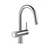 浄水器　寒冷地用　グローエ製（GROHE）JPK61902　ミンタ（MINTA）浄水器一体型シングルレバーキッチン混合栓(リクシル製カートリッジ付)   クローム